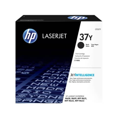 Toner altissima resa 37Y HP nero  CF237Y